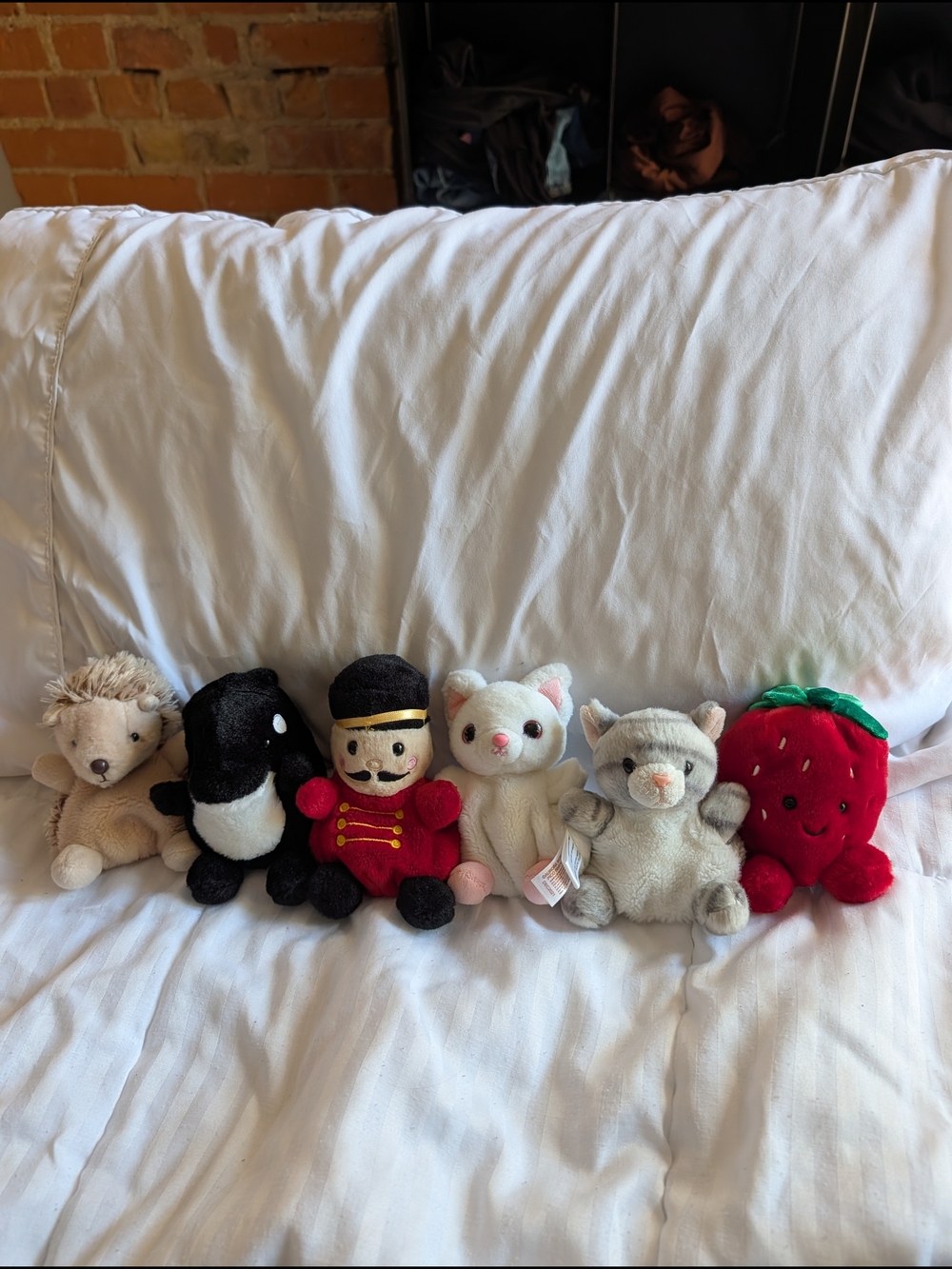 Bundle of six Palm Pals - Aurora plush stuffed animals
